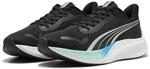 Puma Unisex Pounce LiteRoad Laufschuh, Puma Black Mint Melt Speed Blue, 42 EU