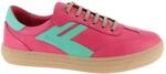 Andrea Conti Damen Low Top Freya Sneaker, Magenta Smaragd, 38 EU