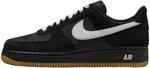 Nike IB6388-001 AIR Force 1 '07 LV8 Herren Black/White-Gum Light Brown EU 47.5