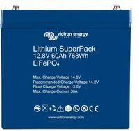 Victron Energy Lithium Batterie SuperPack 12,8V 60Ah (M6) | Kompakter...
