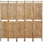 vidaXL Raumteiler 5-TLG. Faltbar Trennwand Stellwand Paravent Spanische Wand