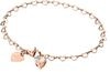 Purelei Endless Love Armband &ndash; Damenarmband mit herzf&ouml;rmigen Kettengliedern...