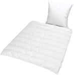 Jekatex 2-teiliges Microfaser Bettenset OekoTex - 135x200 cm Kissen 80x80 cm