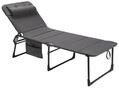Crespo Elegant Aluminium Dreibeinliege Campingliege Gartenliege Strandliege