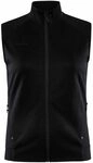 Craft ADV UNIFY VEST | Damen Weste XS | Black | Leichte Weste Damen aus Recycling