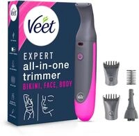 Veet Expert Intimate All-In-One Trimmer - Damen Haartrimmer & Intimrasierer f&uuml;r