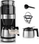 Barista Filterkaffeemaschine mit verstellbarem Mahlwerk (Pro Design) 