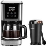 Aigostar Kaffeemaschine mit Mahlwerk, Filterkaffeemaschine+ Elektrische Kaffeem&uuml;hle