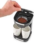 TronicXL Camping Mini Kaffeemaschine klein + Tassen + Dauerfilter Filterkaffee Camper