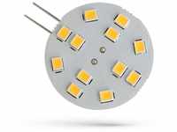 NCC-Licht LED Leuchtmittel Stiftsockel G4 SMD 2W fast 20W 210lm warmweiß 3000K