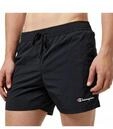 Champion Legacy Icons Beachshorts - Crinkle Taslon Small Script Logo Shorts, Schwarz,