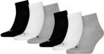 PUMA Unisex Quartersocken 6 Paar aus Baumwollmix, kurze Socken f&uuml;r Damen und...