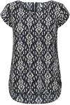 ONLY Damen Onlmoster Stripe O-Neck Top JRS Noos S/S Tops, Total Eclipse,36