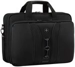 WENGER Legacy Black Series Brief Laptop-Tasche zum Umh&auml;ngen, Notebook bis 16 Zoll,