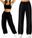 SMILODOX Jogginghose Damen Siara, Bequeme & stylische Freizeithose mit elastischem