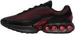 Nike Air Max Dn Sneaker f&uuml;r Herren, Schwarz/Schwarz/Hellkarminrot/Schwarz, 9.5