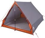 vidaXL Campingzelt A-Form 2 Personen, Wurfzelt mit Steckverbindungssystem,