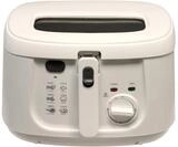 Fritteuse DESKI 1800 Watt 2,5 Liter Edelstahl weiss