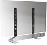 Erard FIT-UP XL 035310 Universal TV Tischst&auml;nder 40-65 Zoll schwarz
