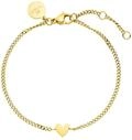 Purelei Tiny Heart Armband (Gold) &ndash; Filigranes Damen Armband &ndash; Aus langlebigem