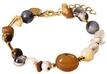 Purelei Hawaiian Sunset Armband &ndash; mit Achat, Sodalith, Citrin &...