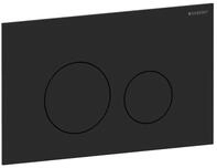 Geberit Sigma 40 Dr&uuml;ckerplatte Round Matt Schwarz Edelstahl f&uuml;r Sigma...