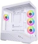 LIAN LI Vector V100 PC-Geh&auml;use Wei&szlig; &ndash; ATX Midi-Tower mit Tempered Glass,