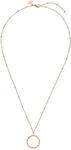 Purelei Karma Kette Damen (Ros&eacute;Gold) &ndash; Halskette Damen aus langlebigem Edelstahl