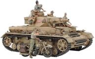 TAMIYA 25208 1:35 Dt. PzKpfw.IV AUSF.F m. Krad DAK - Modellbau, Plastik Bausatz,