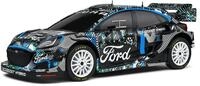 Solido Modellauto Ma&szlig;stab 1:18 Ford Puma WRC schwarz