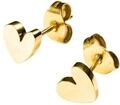 Purelei Tiny Heart Ohrringe (Gold) &ndash; Damenohrringe aus langlebigem Edelstahl (14K