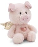 NICI Kuscheltier Schutzengel Schwein La La Piggie 28cm in Geschenkbox - rosa -