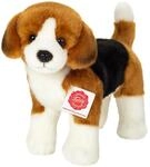 Teddy Hermann 91991 Beagle stehend 23 cm, Kuscheltier mit idealem Recyclinganteil
