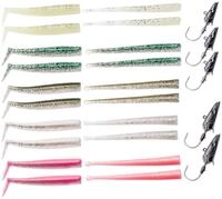Savage Gear Sandeel Kit - 10cm & 11cm Paddelschwanz & Schneckenk&ouml;der f&uuml;r