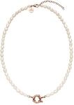 Purelei Pearl Charm Halskette &ndash; Elegante Kette mit S&uuml;&szlig;wasserperlen und Charm-&Ouml;se