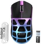 ATTACK SHARK R3PRO 46g Superlight Magnesiumlegierung Maus, 8000Hz Kabellose