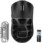 ATTACK SHARK R3PRO 46g Superlight Magnesiumlegierung Maus, 8000Hz Kabellose