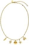 Purelei Underwater World Kette Damen (Gold) &ndash; Halskette Damen aus langlebigem