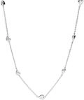 Purelei Alohi Heart Kette Damen (Silber) &ndash; Halskette Damen aus langlebigem