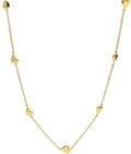 Purelei Alohi Heart Kette Damen (Gold) &ndash; Halskette Damen aus Edelstahl (14K