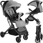 tectake&reg; Buggy Kinderwagen von 0 bis 3 Jahre, Wagen f&uuml;r Baby Erstausstattung