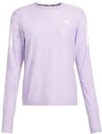 adidas Damen Own The Run Long Cuff Sleeve Tee, Powder Plum, L