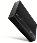 AXAGON EE35-GTR USB-C 3.2 Gen 1 - SATA 6G, 3.5" externes Festplattengeh&auml;use,
