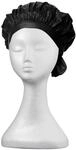 Comair 3040013 Kaltwellhaube "Waterproof" uni, schwarz
