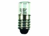 S+H Glimmlampe in Röhrenform 10x25 mm Sockel E10 230 Volt 1,5mA
