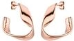 Purelei River Ohrringe Damen 18K vergoldet &ndash; Elegante M&ouml;biusband Ohrringe aus