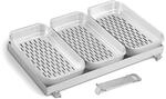 Enders&reg; Edelstahl Pfanne + K&ouml;rbe - Set f&uuml;r Urban II/Explorer II #2110, Silber