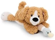 NICI Kuscheltier Hund mit Ente 30cm - braun - Weiches NICI Pl&uuml;schtier &ndash; niedliches