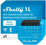 Shelly 1L Gen3 mit Bypass, WLAN & Matter Smarter Schalter, 1 Kanal, Alexa,...