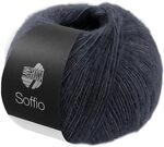 LANA GROSSA Soffio | Flauschiges Lace-Garn aus Merino- & Baumwolle mit 10% Kaschmir 
